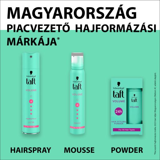 Taft Volume hajformázó por minden hajtípusra 10 g