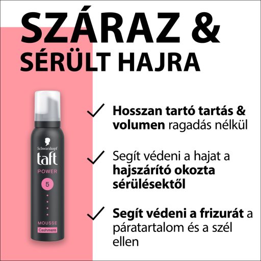 Taft Power hajhab száraz & sérült hajra 200 ml
