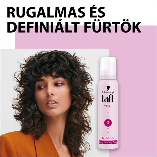 Taft Curl hajhab göndör haj formázásához 200 ml