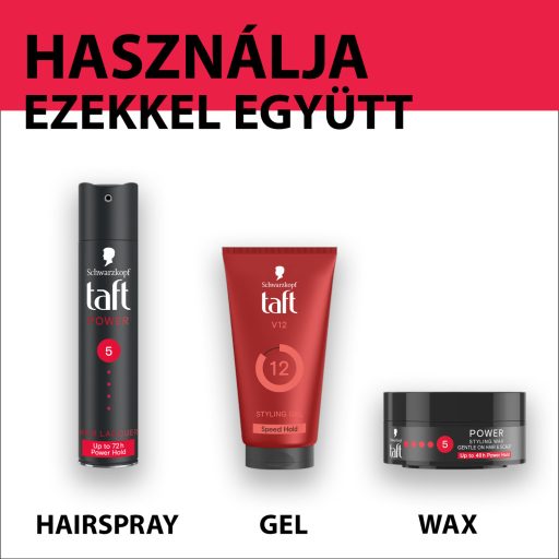 Taft V12 hajzselé 150 ml 