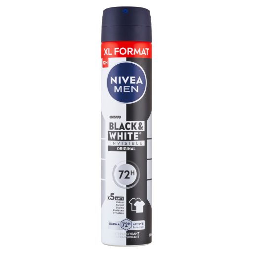 NIVEA MEN Black & White Invisible Original izzadásgátló 200 ml