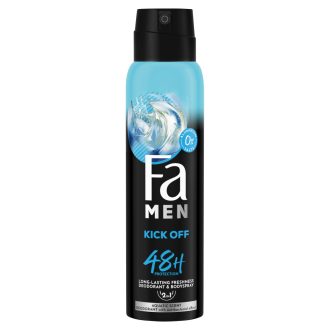   Fa Men Kick Off 2 az 1-ben deospray és testpermet frissítő illattal 150 ml