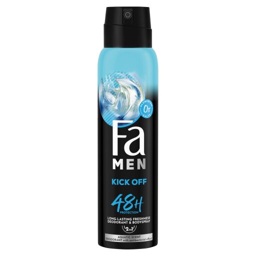 Fa Men Kick Off 2 az 1-ben deospray és testpermet frissítő illattal 150 ml