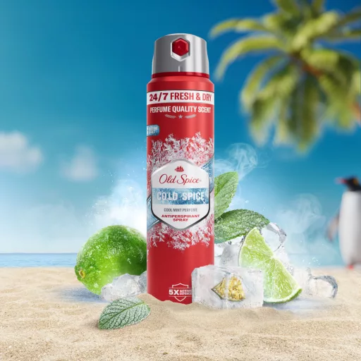 Old Spice Cold Spice Férfi Izzadásgátló Spray, 150 ml