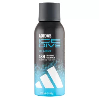 Adidas Ice Dive dezodor hűsítő & vizes illattal 150 ml