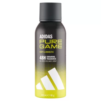 Adidas Pure Game dezodor intenzív & aromás illattal 150 ml