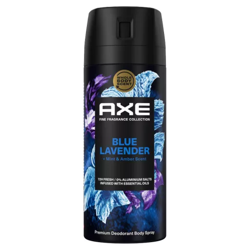 AXE Fine Fragrance Collection Blue Lavender + Mint & Amber Scent dezodor 150 ml
