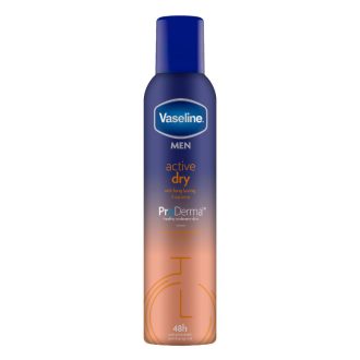 Vaseline deo spray 250ml Men Active Dry Male