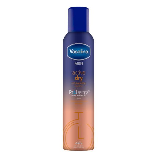 Vaseline deo spray 250ml Men Active Dry Male