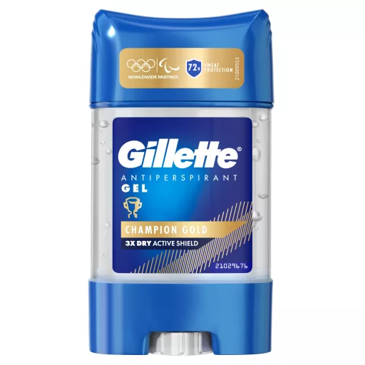 Gillette Champion Gold Izzadásgátló Gél Dezodor Férfiaknak, 70 ml