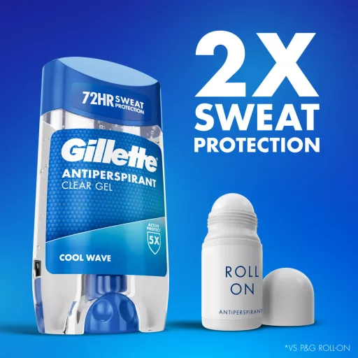Gillette Cool Wave Izzadásgátló Gél Férfiaknak, 70 ml
