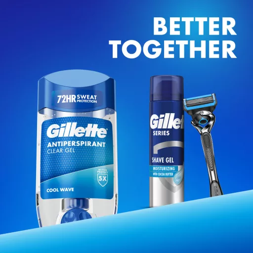 Gillette Cool Wave Izzadásgátló Gél Férfiaknak, 70 ml