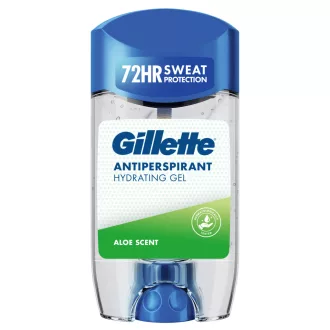   Gillette Aloe Scent Izzadásgátló Hidratáló Gél Férfiaknak, 70 ml