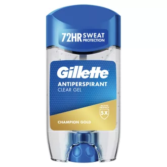   Gillette Champion Gold Izzadásgátló Gél Férfiaknak, 70 ml