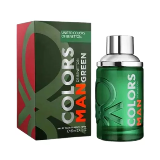 Benetton Colors Edt 60ml Man Green férfi