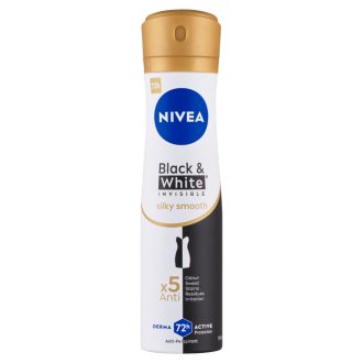   NIVEA Black & White Invisible Silky Smooth izzadásgátló 150 ml