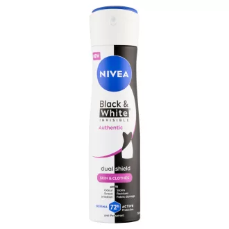   NIVEA Black & White Invisible Authentic izzadásgátló 150 ml