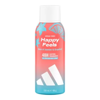 Adidas deo spray 150ml Vibes Happy Feels női