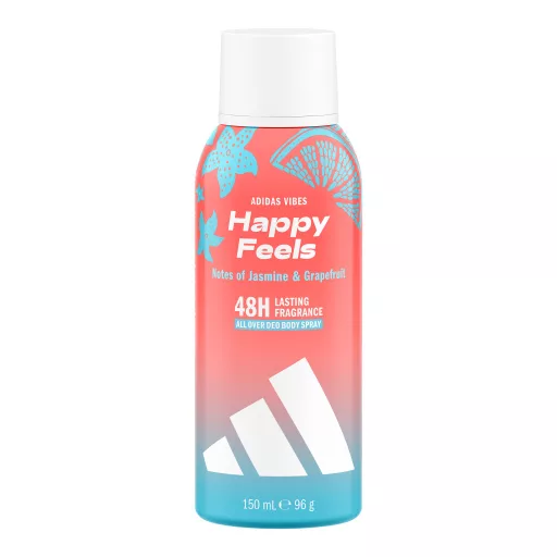 Adidas deo spray 150ml Vibes Happy Feels női