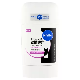   Nivea deo stift 50ml Black & White Invisible Authentic (női)