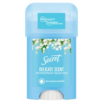 Secret Delicate Női Izzadásgátló Krémstift, 40 ml