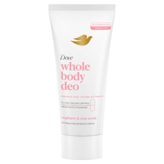 Dove Whole Body Raspberry & Rose Scent dezodor krém75 ml