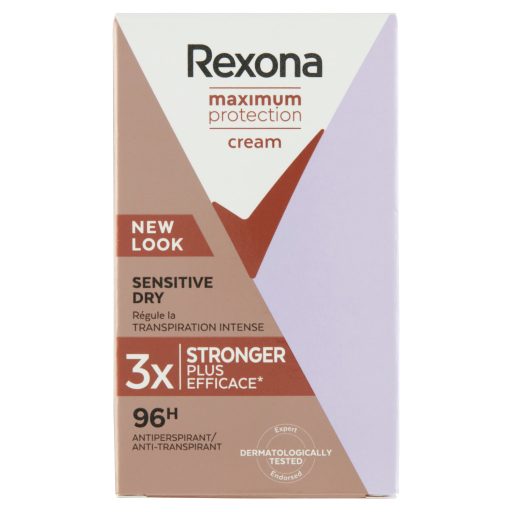 Rexona Maximum Protection Sensitive női izzadásgátló krém 45 ml