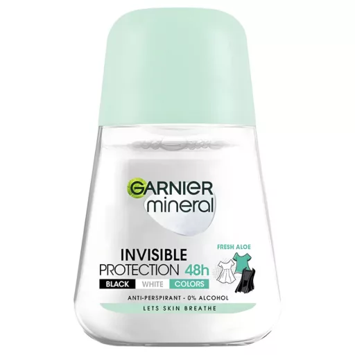 Garnier Mineral Invisible Anti-marks/stains/fading 48 h Fresh Scent izzadásgátló golyós dezodor 50 m