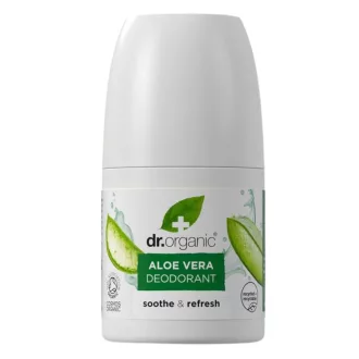   Dr.Organic Bioactive Skincare alumíniummentes golyós dezodor bio aloe verával 50 ml