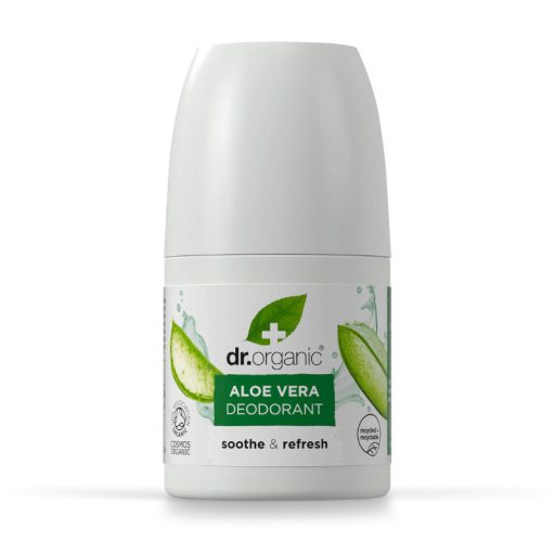 Dr. Organic Bioactive Skincare alumíniummentes golyós dezodor bio aloe verával 50 ml