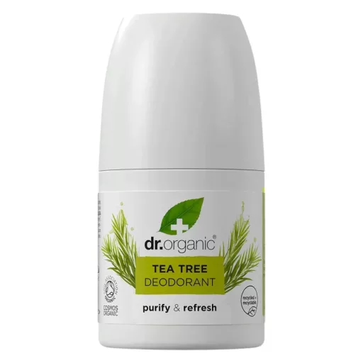 Dr.Organic alumíniummentes golyós dezodor bioaktív teafaolajjal 50 ml