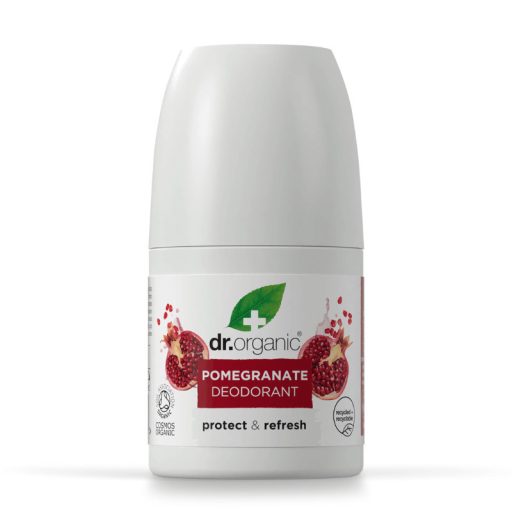 Dr. Organic Bioactive Skincare alumíniummentes golyós dezodor bio gránátalmával 50 ml