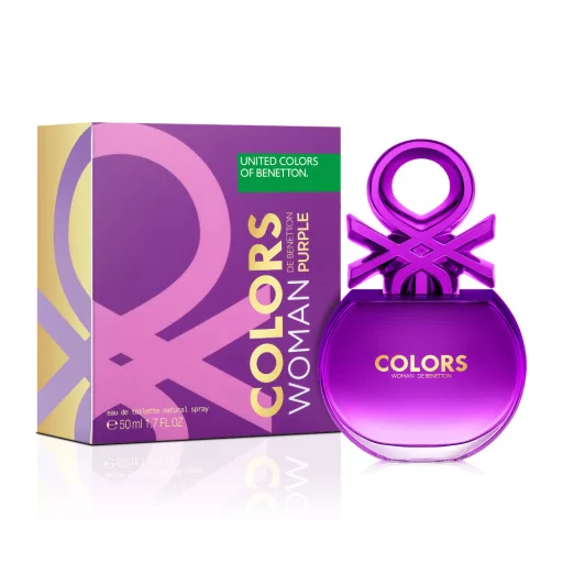 Benetton Colors Edt 50ml Purple női