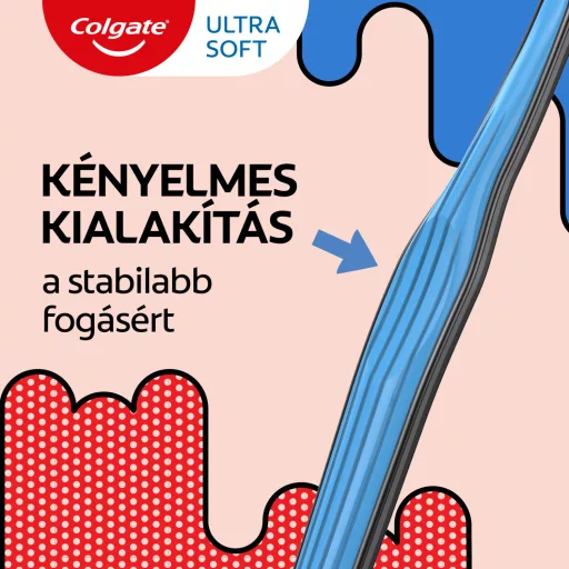 Colgate Ultra Soft lágy fogkefe 2 db