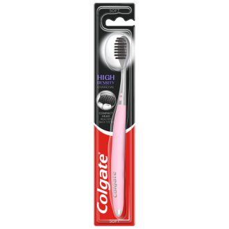 Colgate High Density Charcoal lágy fogkefe 1 db