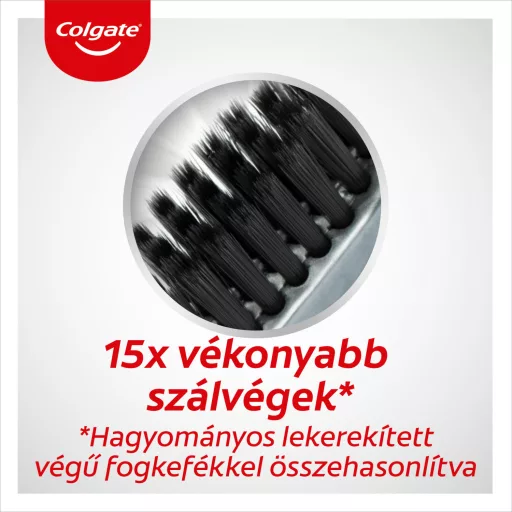 Colgate High Density Charcoal lágy fogkefe 1 db