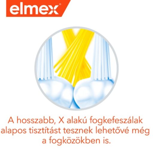 elmex Junior puha gyerek fogkefe 6-12 éves gyermekeknek 1 db