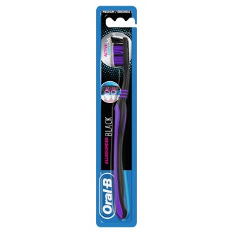 Oral-B fogkefe Allrounder Black Med