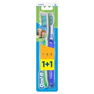 Oral-B fogkefe 3 Effect Natural Fresh Duo Pack