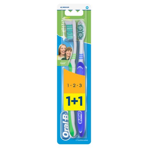Oral-B fogkefe 3 Effect Natural Fresh Duo Pack