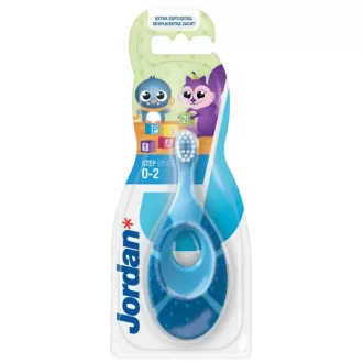 Jordan gyerek fogkefe Step by Step 0-2 éves - Fiú