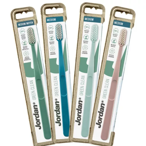 Jordan fogkefe Green Clean medium többféle