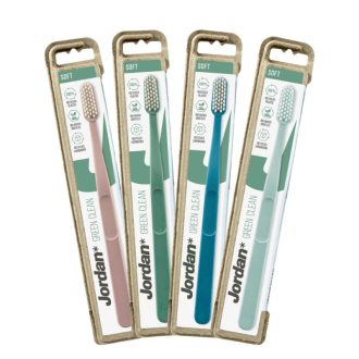 Jordan fogkefe Green Clean soft - Menta