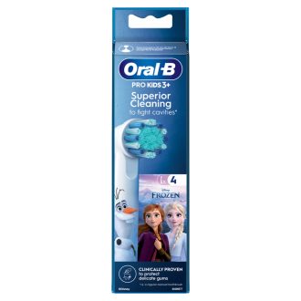 Oral-B EB10-4 gyerek elek. fogkefe pótfej 4 db Frozen II