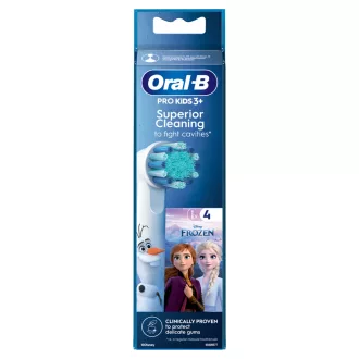   Oral-B Kids Elektromos Fogkefefejek Disney Jégvarázs Kiadásban, 4 Db
