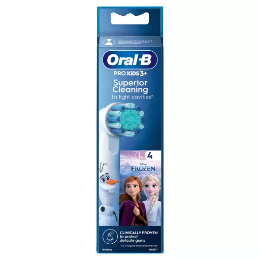 Oral-B Kids Elektromos Fogkefefejek Disney Jégvarázs Kiadásban, 4 Db