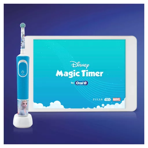 Oral-B Kids Elektromos Fogkefefejek Disney Jégvarázs Kiadásban, 4 Db