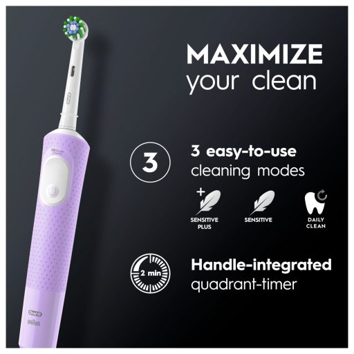 Oral-B D103 elek. fogkefe Vitality Lilac