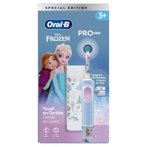 Oral-B D103 gyerek elek. fogkefe Vitality PRO Frozen II + útitok