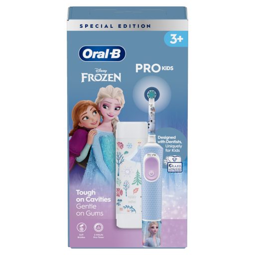 Oral-B D103 gyerek elek. fogkefe Vitality PRO Frozen II + útitok